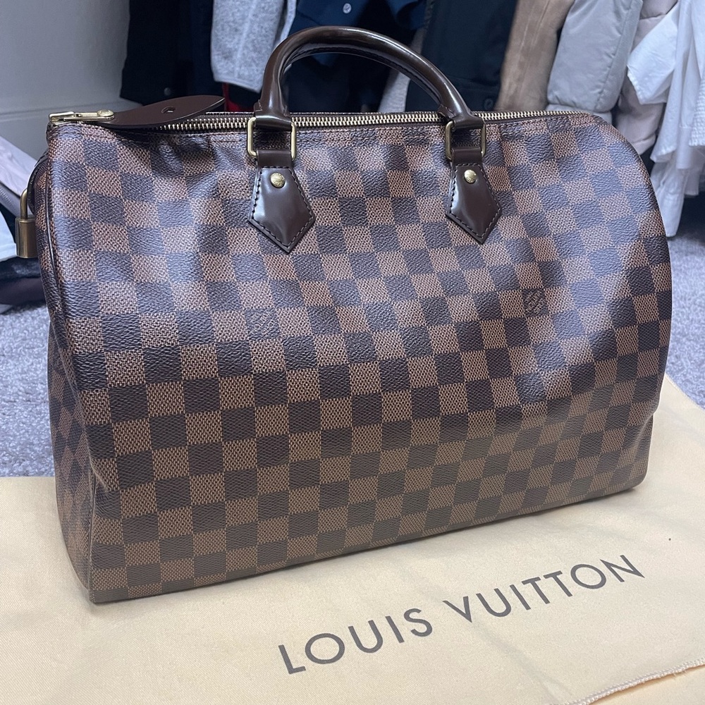Louis Vuitton Speedy 30 Damier Ebene